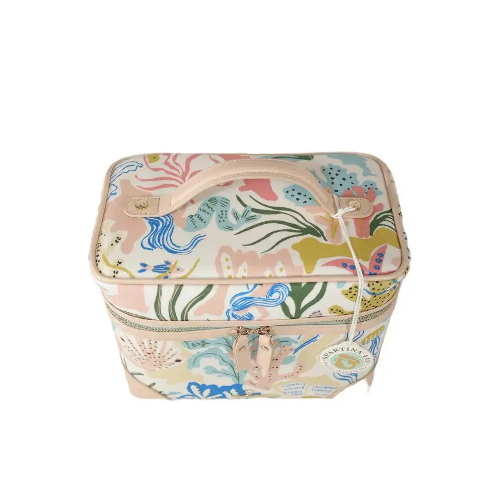 Spartina 449 Travel Accessory Train Case - Mermaid Sea- NWT